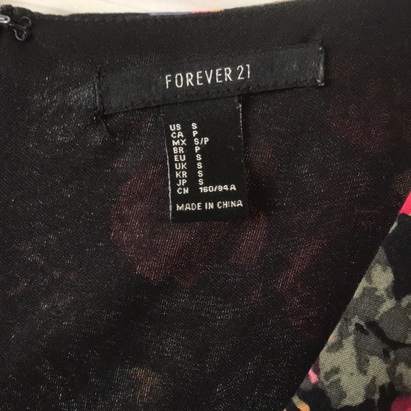 F21 Floral Sweetheart Dress - Picture 6 of 6